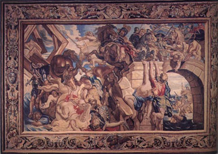 Peter Paul Rubens The Battle of the Milvian Bridge,from The Life of Constantine (mk01) china oil painting image